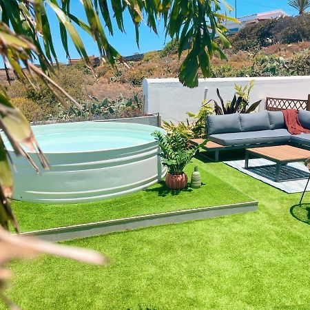 Вілла Casa Con Piscina Y Jardin Con Vistas Al Mar Puerto de la Madera Екстер'єр фото