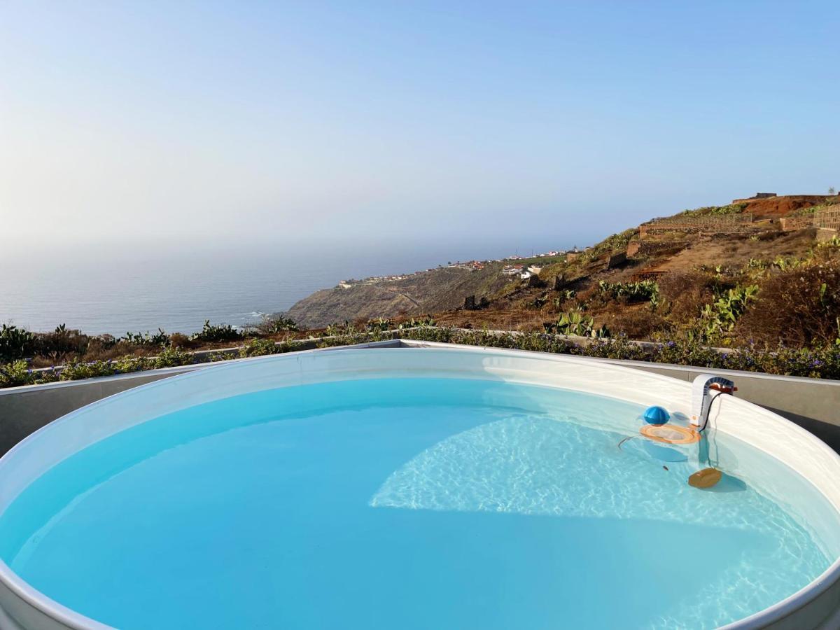 Вілла Casa Con Piscina Y Jardin Con Vistas Al Mar Puerto de la Madera Екстер'єр фото