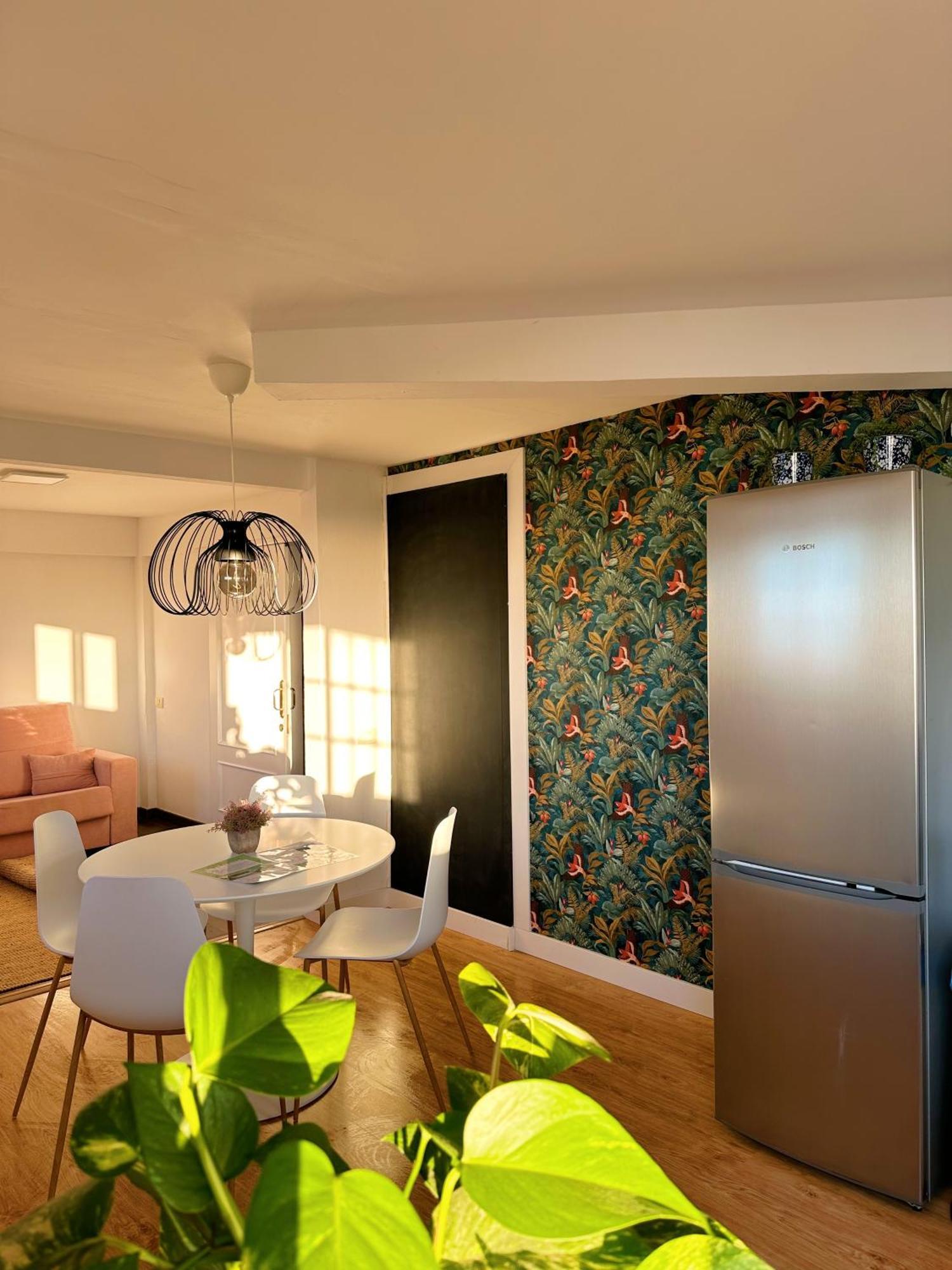 Вілла Casa Con Piscina Y Jardin Con Vistas Al Mar Puerto de la Madera Екстер'єр фото